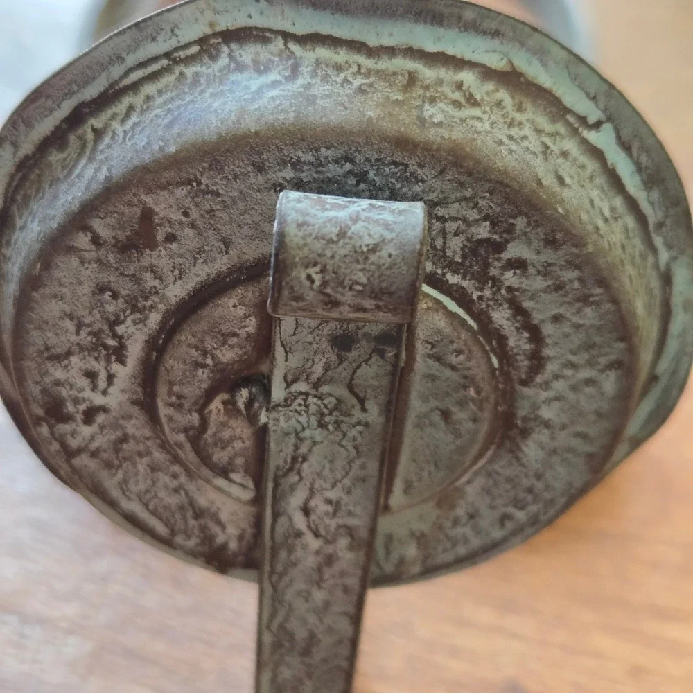 Vintage Wall Sconce‎ Candle Holders Set Scrollwork Rustic Bronze Metal Farmhouse